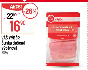 Šunka výběrová dušená Váš Výběr