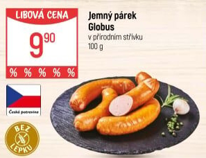 Párky jemné Globus