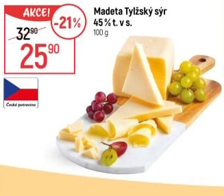 Sýr tylžský Sýrařův výběr Madeta