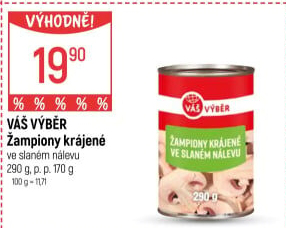 Žampiony Váš Výběr