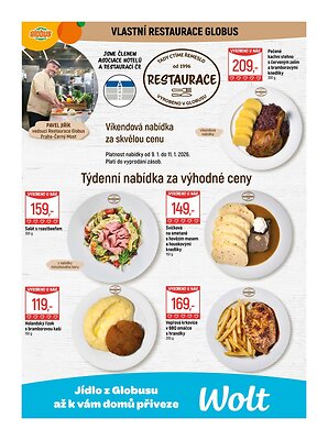 akční leták Globus 7.1.2026-13.1.2026