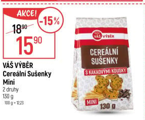 Cereální sušenky Váš Výběr