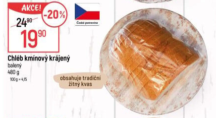 Chléb kmínový