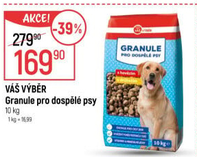 Granule pro psy Váš Výběr