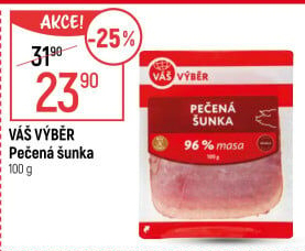 Pečená šunka nejvyšší jakosti Váš Výběr