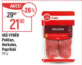 Salám Poličan Váš Výběr