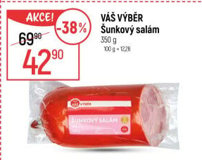 Salám šunkový Váš Výběr