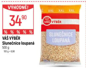 Slunečnice loupaná Váš Výběr