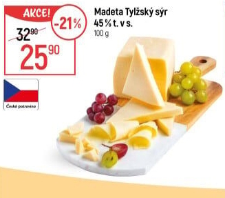 Sýr tylžský Sýrařův výběr Madeta