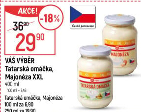 Tatarská omáčka Váš Výběr