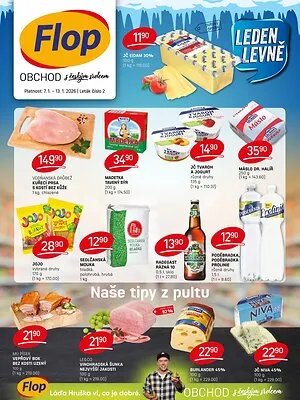 akční leták FLOP 7.1.2026-13.1.2026