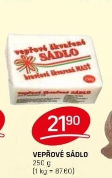 Sádlo vepřové Brick