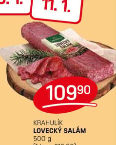 Salám lovecký Krahulík
