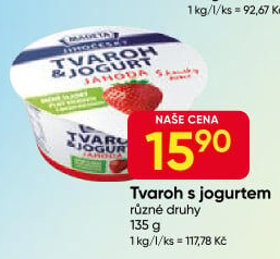 Dezert tvaroh s jogurtem jihočeský Madeta