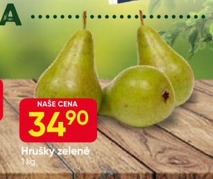 Hrušky zelené