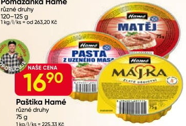 Paštiky Hamé