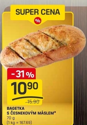 Bageta česneková