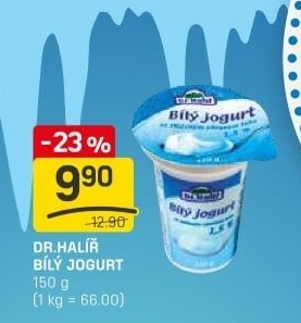 Bílý jogurt Dr.Halíř