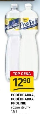Ochucená voda Poděbradka