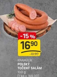 Salám polský točený Krahulík