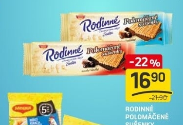 Sušenky Rodinné polomáčené Sedita