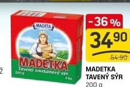 Sýr tavený smetanový Madetka