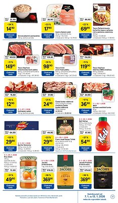 akční leták Tesco 7.1.2026-13.1.2026