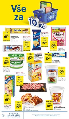 akční leták Tesco 7.1.2026-13.1.2026