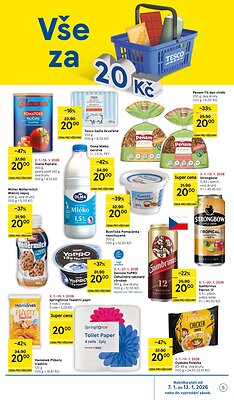 akční leták Tesco 7.1.2026-13.1.2026