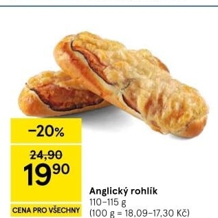 Anglický rohlík