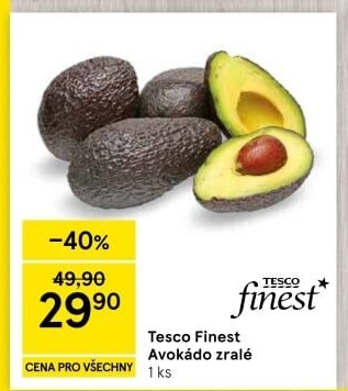 Avokádo Tesco Finest