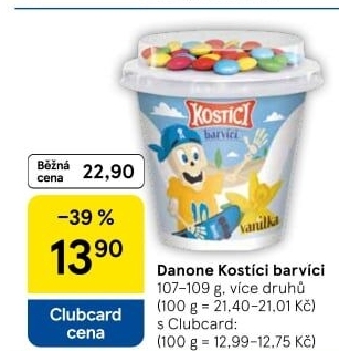 Dezert Kostíci Danone