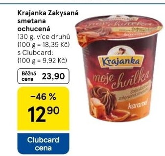 Dezert zakysaný Moje chvilka Krajanka