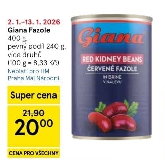 Fazole Giana
