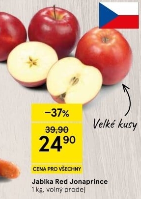 Jablka Red Jonaprince