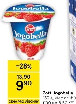 Jogurt Jogobella Zott