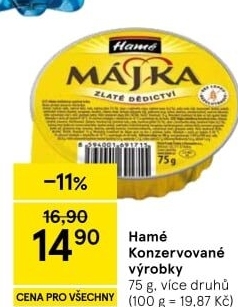 Konzervy Hamé