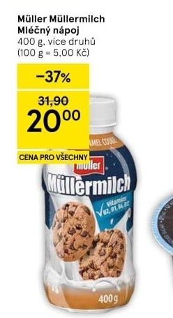 Nápoj mléčný Müllermilch Müller