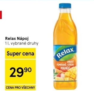 Nápoj ovocný Relax