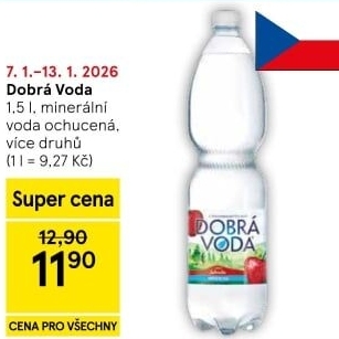 Ochucená voda Dobrá voda