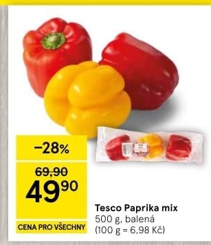 Paprika mix Tesco