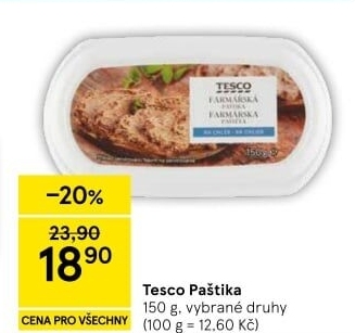 Paštika Tesco