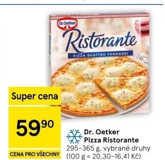 Pizza mražená Ristorante Dr. Oetker