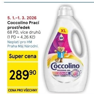 Prací prostředky Coccolino