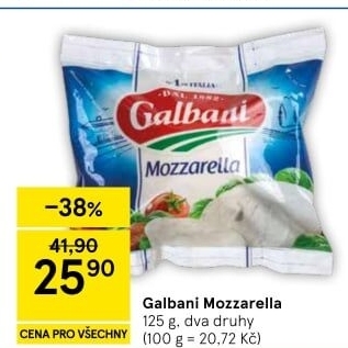 Sýr Mozzarella Galbani