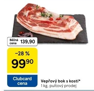 Vepřový bok s kostí