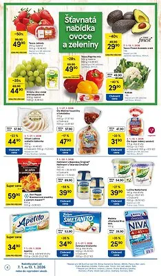 akční leták Tesco 7.1.2026-13.1.2026