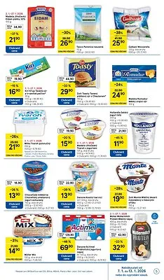 akční leták Tesco 7.1.2026-13.1.2026