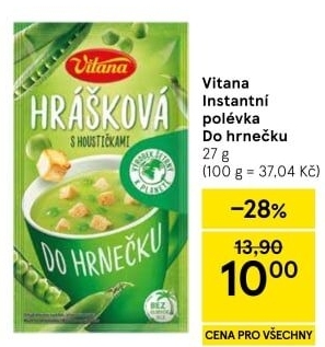 Instantní polévka do hrnečku Vitana