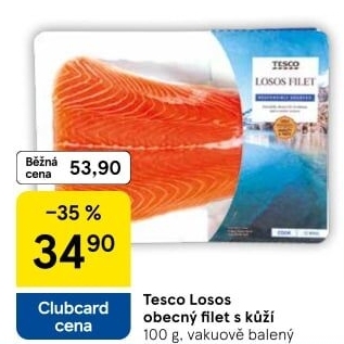 Losos obecný filety Tesco
